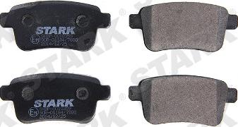 Stark SKBP-0010359 - Тормозные колодки, дисковые, комплект autospares.lv