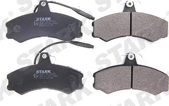 Stark SKBP-0010353 - Тормозные колодки, дисковые, комплект autospares.lv