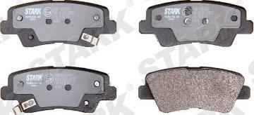 Stark SKBP-0010369 - Тормозные колодки, дисковые, комплект autospares.lv