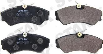 Stark SKBP-0010364 - Тормозные колодки, дисковые, комплект autospares.lv