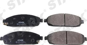 Stark SKBP-0010361 - Тормозные колодки, дисковые, комплект autospares.lv