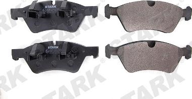 Stark SKBP-0010368 - Тормозные колодки, дисковые, комплект autospares.lv