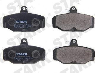 Stark SKBP-0010381 - Тормозные колодки, дисковые, комплект autospares.lv