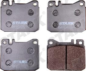 Stark SKBP-0010334 - Тормозные колодки, дисковые, комплект autospares.lv