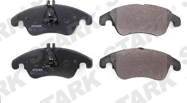 Stark SKBP-0010331 - Тормозные колодки, дисковые, комплект autospares.lv