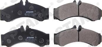 Stark SKBP-0010338 - Тормозные колодки, дисковые, комплект autospares.lv