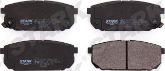 Stark SKBP-0010240 - Тормозные колодки, дисковые, комплект autospares.lv