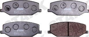 Stark SKBP-0010248 - Тормозные колодки, дисковые, комплект autospares.lv