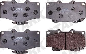 Stark SKBP-0010259 - Тормозные колодки, дисковые, комплект autospares.lv