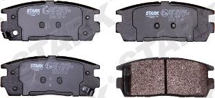 Stark SKBP-0010269 - Тормозные колодки, дисковые, комплект autospares.lv