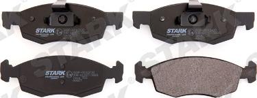 Stark SKBP-0010230 - Тормозные колодки, дисковые, комплект autospares.lv