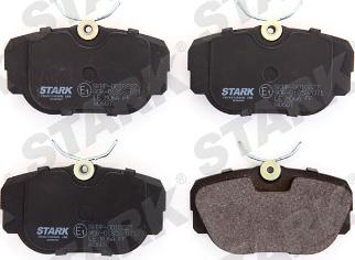 Stark SKBP-0010227 - Тормозные колодки, дисковые, комплект autospares.lv