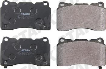 Stark SKBP-0011040 - Тормозные колодки, дисковые, комплект autospares.lv