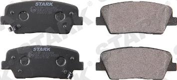 Stark SKBP-0011058 - Тормозные колодки, дисковые, комплект autospares.lv