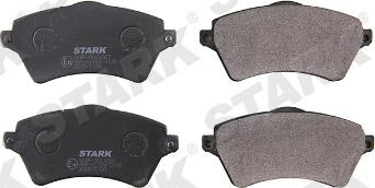 Stark SKBP-0011067 - Тормозные колодки, дисковые, комплект autospares.lv