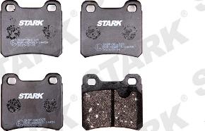 Stark SKBP-0011025 - Тормозные колодки, дисковые, комплект autospares.lv