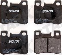 Stark SKBP-0011020 - Тормозные колодки, дисковые, комплект autospares.lv