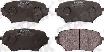 Stark SKBP-0011196 - Тормозные колодки, дисковые, комплект autospares.lv