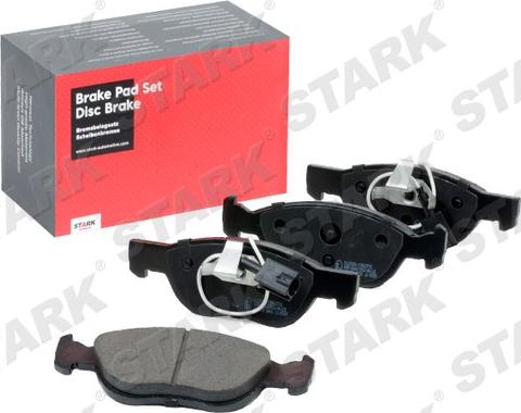Stark SKBP-0011885 - Тормозные колодки, дисковые, комплект autospares.lv