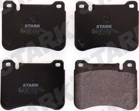 Stark SKBP-0011241 - Тормозные колодки, дисковые, комплект autospares.lv