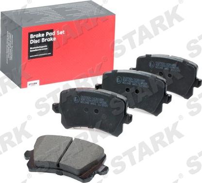 Stark SKBP-0012110 - Тормозные колодки, дисковые, комплект autospares.lv