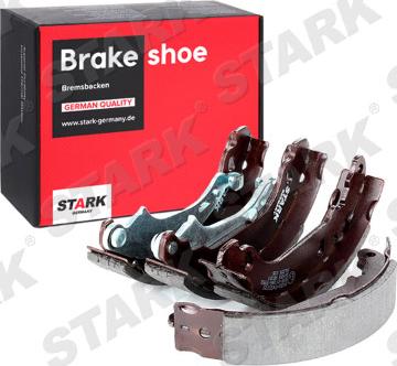 Stark SKBS-0450099 - Комплект тормозных колодок, барабанные autospares.lv