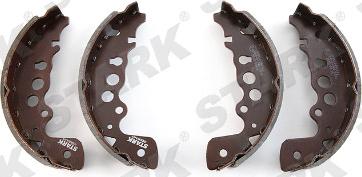 Stark SKBS-0450043 - Комплект тормозных колодок, барабанные autospares.lv