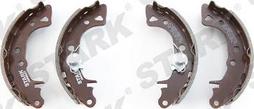 Stark SKBS-0450042 - Комплект тормозных колодок, барабанные autospares.lv