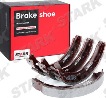 Stark SKBS-0450058 - Комплект тормозных колодок, барабанные autospares.lv