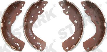 Stark SKBS-0450053 - Комплект тормозных колодок, барабанные autospares.lv