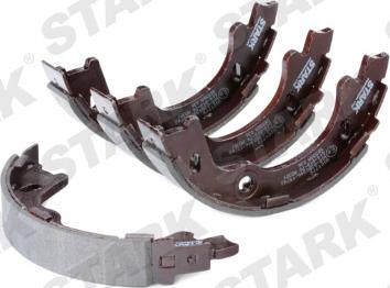 Stark SKBS-0450067 - Комплект тормозных колодок, барабанные autospares.lv