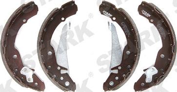 Stark SKBS-0450009 - Комплект тормозных колодок, барабанные autospares.lv