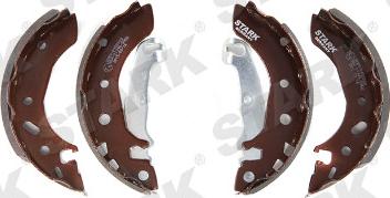 Stark SKBS-0450005 - Комплект тормозных колодок, барабанные autospares.lv