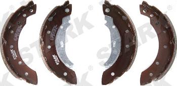 Stark SKBS-0450002 - Комплект тормозных колодок, барабанные autospares.lv