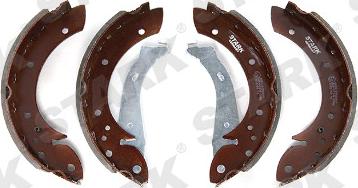 Stark SKBS-0450007 - Комплект тормозных колодок, барабанные autospares.lv