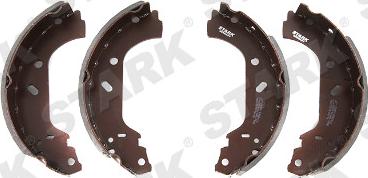 Stark SKBS-0450012 - Комплект тормозных колодок, барабанные autospares.lv