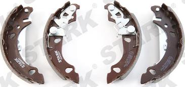 Stark SKBS-0450037 - Комплект тормозных колодок, барабанные autospares.lv