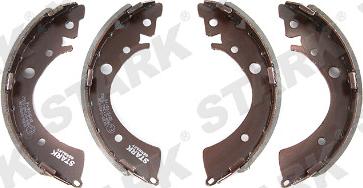 Stark SKBS-0450026 - Комплект тормозных колодок, барабанные autospares.lv