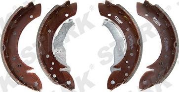 Stark SKBS-0450020 - Комплект тормозных колодок, барабанные autospares.lv