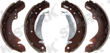 Stark SKBS-0450021 - Комплект тормозных колодок, барабанные autospares.lv