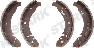 Stark SKBS-0450023 - Комплект тормозных колодок, барабанные autospares.lv