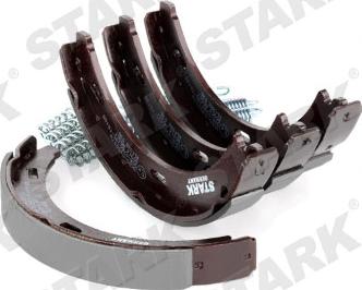 Stark SKBS-0450078 - Комплект тормозных колодок, барабанные autospares.lv