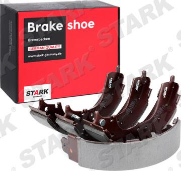 Stark SKBS-0450197 - Комплект тормозных колодок, барабанные autospares.lv