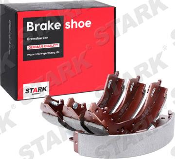 Stark SKBS-0450156 - Комплект тормозных колодок, барабанные autospares.lv