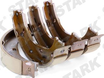 Stark SKBS-0450158 - Комплект тормозов, ручник, парковка autospares.lv