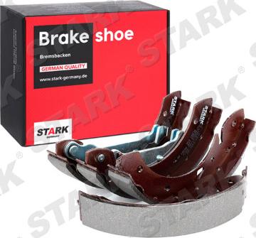 Stark SKBS-0450165 - Комплект тормозных колодок, барабанные autospares.lv