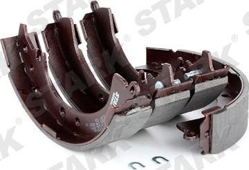 Stark SKBS-0450166 - Комплект тормозных колодок, барабанные autospares.lv