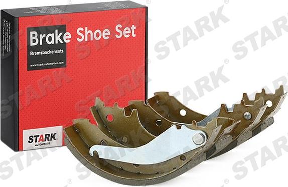 Stark SKBS-0450161 - Комплект тормозных колодок, барабанные autospares.lv