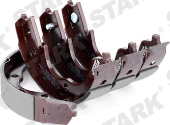 Stark SKBS-0450109 - Комплект тормозов, ручник, парковка autospares.lv