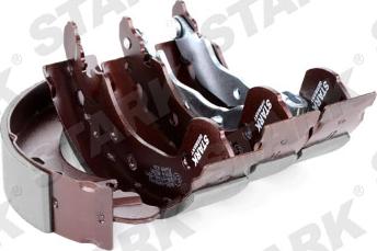 Stark SKBS-0450102 - Комплект тормозных колодок, барабанные autospares.lv